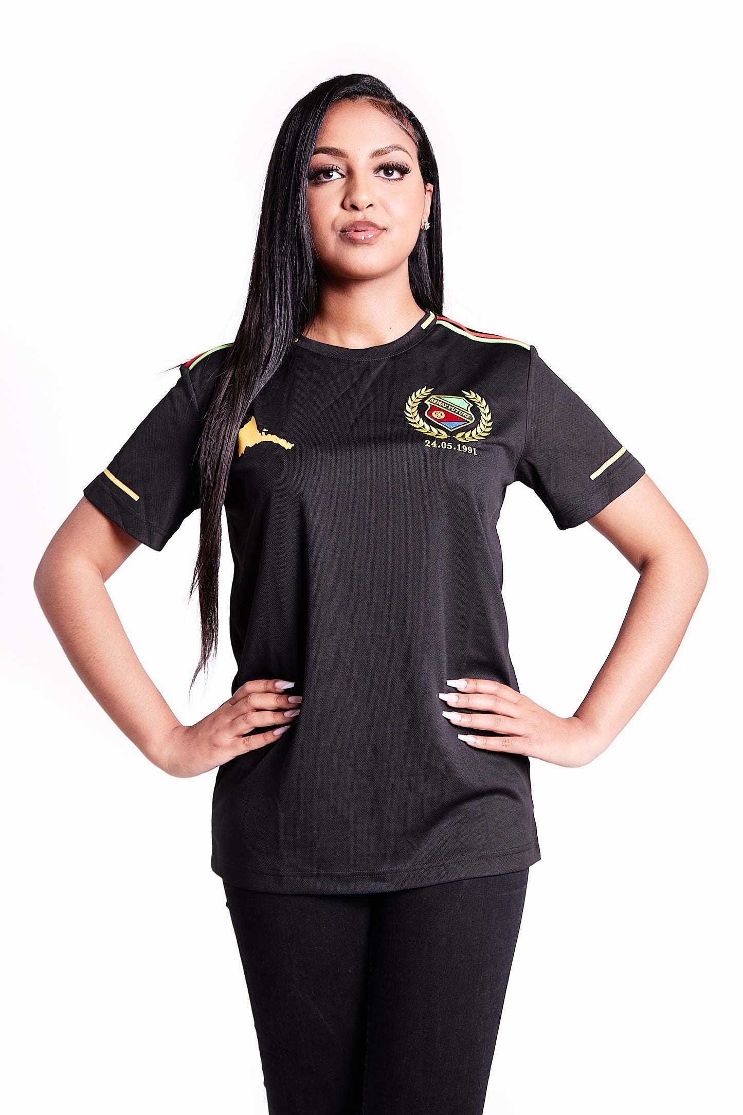 Women Black Jersey